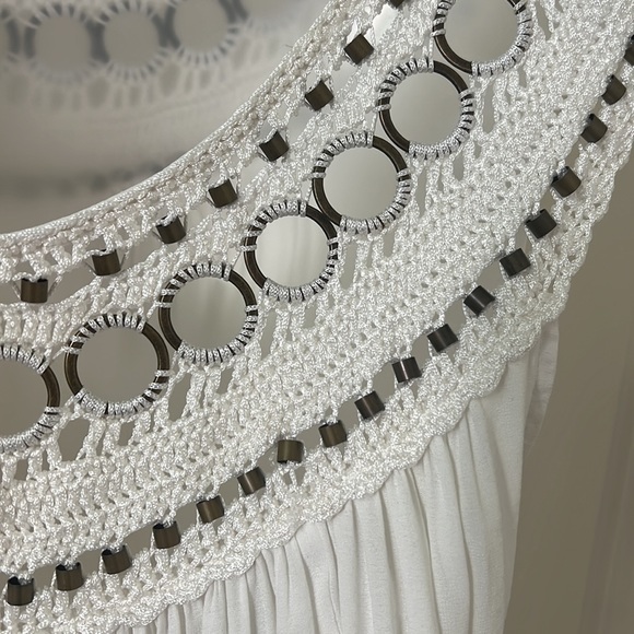 Free People Silky Flowy Bohemian Top - Picture 10 of 15